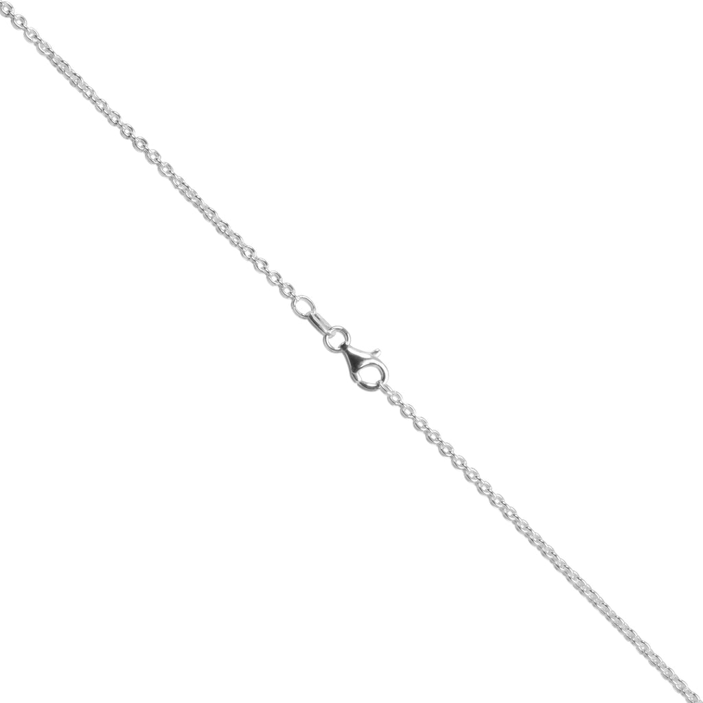 Italian Sterling Silver 1.8mm Cable Chain