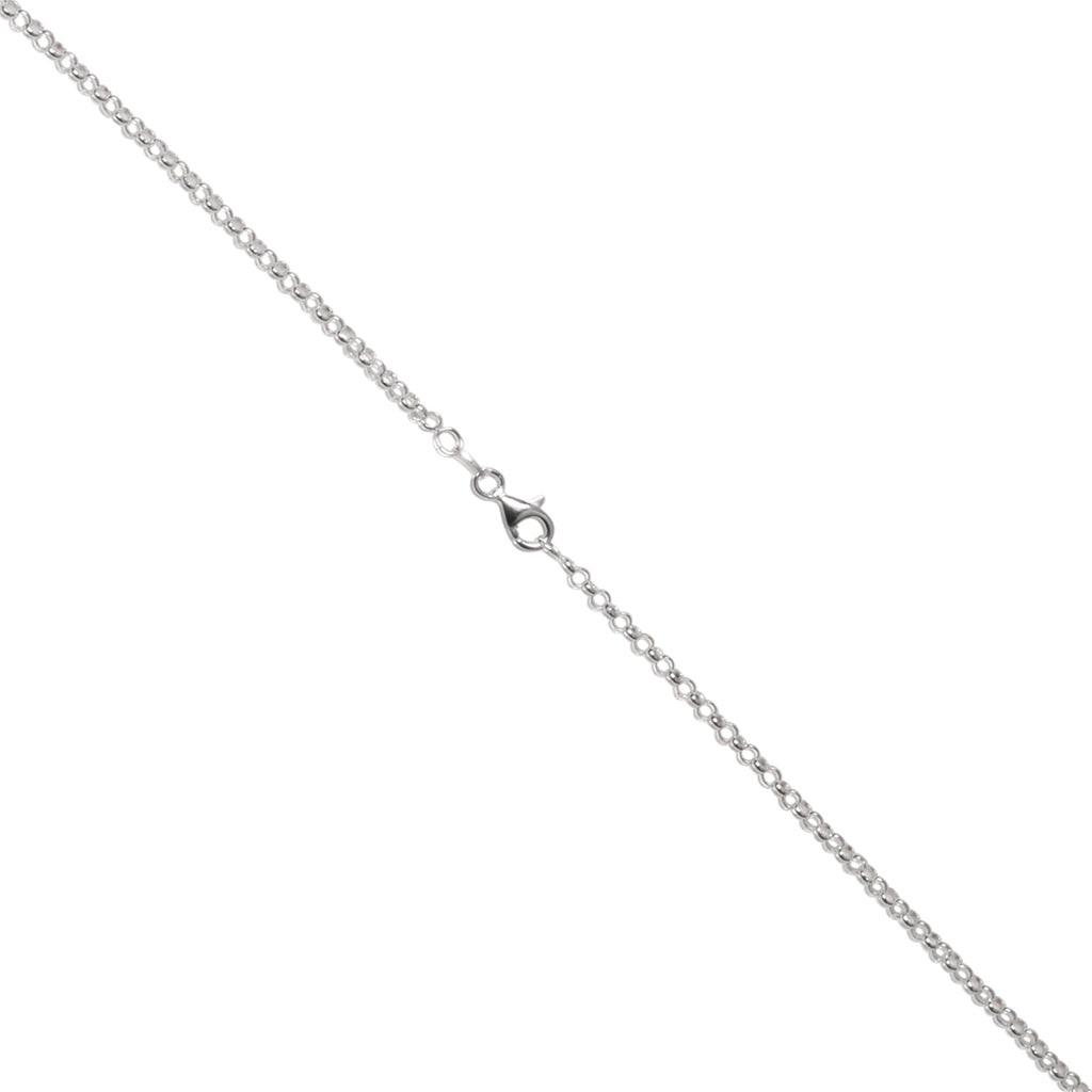 Italian Sterling Silver 2.2mm Rolo Chain