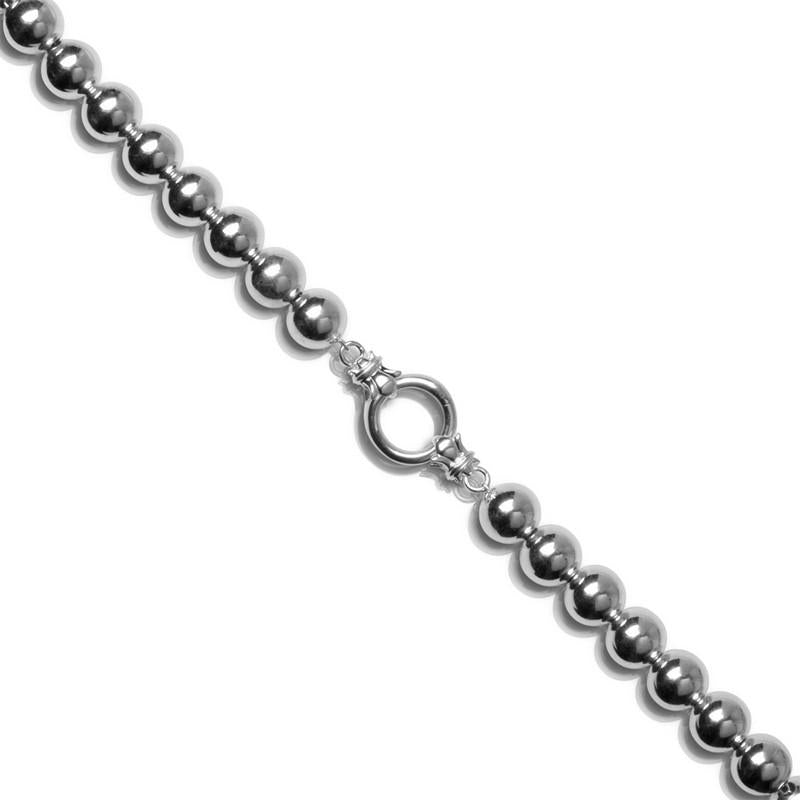 12mm Sterling Silver Ball Bracelet